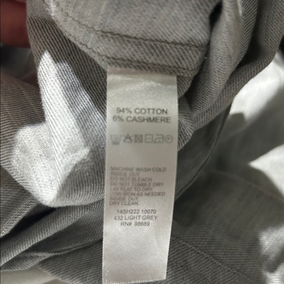 Cotton Cashmere Workshirt - Picture 7 of 7